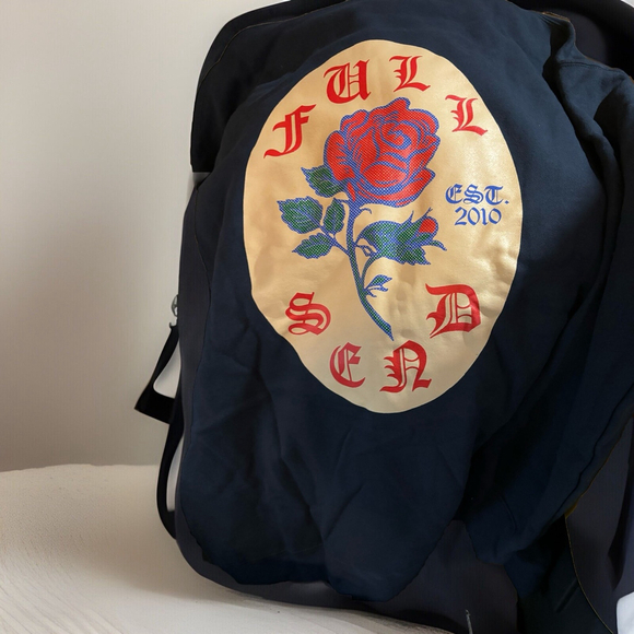 Full Send X Nelk Boys Rose Hoodie Navy blue - Picture 5 of 8